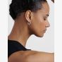 Ted Baker MELANIE Silver Tone Plated Twist Hoop Earrings TBJ4186-01-03