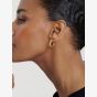 Ted Baker MELANIE Gold Tone Plated Twist Hoops Earrings TBJ4186-02-03