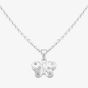 Fleur Kids Sterling Silver Cubic Zirconia Butterfly Pendant Necklace AZP267804
