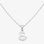 Fleur Kids Sterling Silver Open Bee Pendant Necklace AZP230404