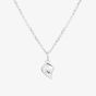 Fleur Kids Sterling Silver Best Friends Heart Necklace THB000204