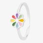 Fleur Kids Sterling Silver Multicolour Flower Ring AZR146804