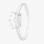Fleur Kids Sterling Silver Cubic Zirconia Crown Ring AZR030304 