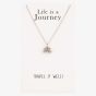 Sentiments Life is a Journey Carriage Pendant 12221