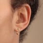 Scream Pretty 18ct Gold Plated Round Cubic Zirconia Ear Jacket Earrings SPG-233a