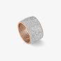 Nomination Emozioni Rose Gold Plated White Cubic Zirconia Ring 147800/001