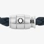 Montblanc Medium Soft Leather Avio Blue Bracelet 136013