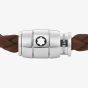 Montblanc Medium Soft Leather Fauve Brown Bracelet 136001
