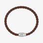 Montblanc Medium Soft Leather Fauve Brown Bracelet 136001