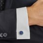 Montblanc Meisterstuck Blue Round Cufflinks 112904