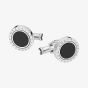 Montblanc Meisterstuck Round Black Onyx Cufflinks 116664