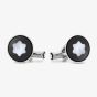 Montblanc Mother Of Pearl Snowcap Emblem Cufflinks 123810