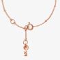 Michael Kors Kors Love 14ct Rose Gold Plated Heart Bracelet MKC1118AN791