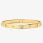 Michael Kors 14K Gold-Plated MK Logo Bangle MKC1548AN710