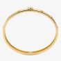 Michael Kors 14K Gold-Plated MK Logo Bangle MKC1548AN710