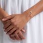 Michael Kors Brilliance Gold Plated Cubic Zirconia Bracelet MKC1844710