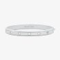 Michael Kors Silver Tone Plated Cubic Zirconia Logo Bangle MKJ8650040