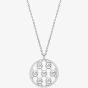 Michael Kors Premium Silver Circle Logo Pendant MKC1477AN040
