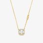 Michael Kors Brilliance Gold Plated Cubic Zirconia Pendant MKC1843710