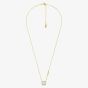 Michael Kors Brilliance Gold Plated Cubic Zirconia Pendant MKC1843710