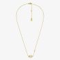 Michael Kors Yellow Gold Tone Plated Marquise Cut Cubic Zirconia Pendant MKJ8676710