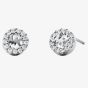 Michael Kors Custom Kors Sterling Silver Pavé Logo Stud Earrings MKC1033AN040