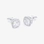 Michael Kors Brilliance Sterling Silver Cubic Zirconia Halo Stud Earrings MKC1405AN040