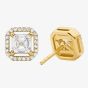 Michael Kors Brilliance Gold Plated Cubic Zirconia Earrings MKC1845710