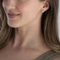 Michael Kors Brilliance Gold Plated Cubic Zirconia Earrings MKC1845710
