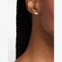 Michael Kors Yellow Gold Tone Plated Marquise Cut Cubic Zirconia Stud Earrings MKJ8677710