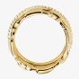Michael Kors Mercer 14ct Gold Plated Double Row Ring MKC1025AN710 