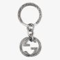 Gucci Interlocking Silver Filigree Keyring YBF45530800100U