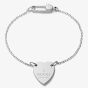 Gucci Trademark Heart Silver Bracelet YBA223513001