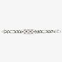 Gucci Signature Silver GG & Bee Tag Bracelet YBA7282640010