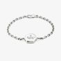 Gucci Trademark Silver Logo Belcher Chain Bracelet YBA779169001