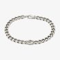 Gucci Interlocking Sterling Silver Bracelet YBA84373600101