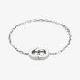Gucci Interlocking Silver Charm Bracelet YBA853966001