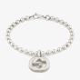 Gucci Interlocking Silver Beaded Bracelet YBA479226001