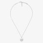 Gucci Sterling Silver Blind For Love Heart Pendant Necklace YBB84358900100U