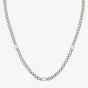 Gucci Interlocking Sterling Silver 50cm Necklace YBB84363000100U