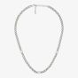 Gucci Interlocking Sterling Silver 50cm Necklace YBB84363000100U