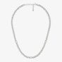 Gucci Interlocking Sterling Silver 50cm Necklace YBB84363000100U