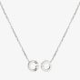 Gucci Interlocking Silver 45cm Necklace YBB85396400100U