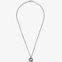 Gucci Interlocking Oxidised Chain Necklace YBB60415500100U