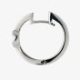 Gucci Gucci Interlocking Silver 17.5mm Hoop Earrings YBD79632300100U