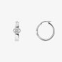 Gucci Interlocking G Silver Hoop Earrings YBD85420400100U