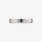 Gucci Signature Silver Trademark GG 4mm Ring YBC8147120010