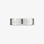 Gucci Signature Silver Trademark GG 6mm Ring YBC8147200010