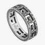 Gucci 'G' Cube Silver Motif Ring YBC576993001