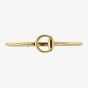 Gucci Horsebit 18ct Yellow Gold Cuff Bracelet YBA79581000101
